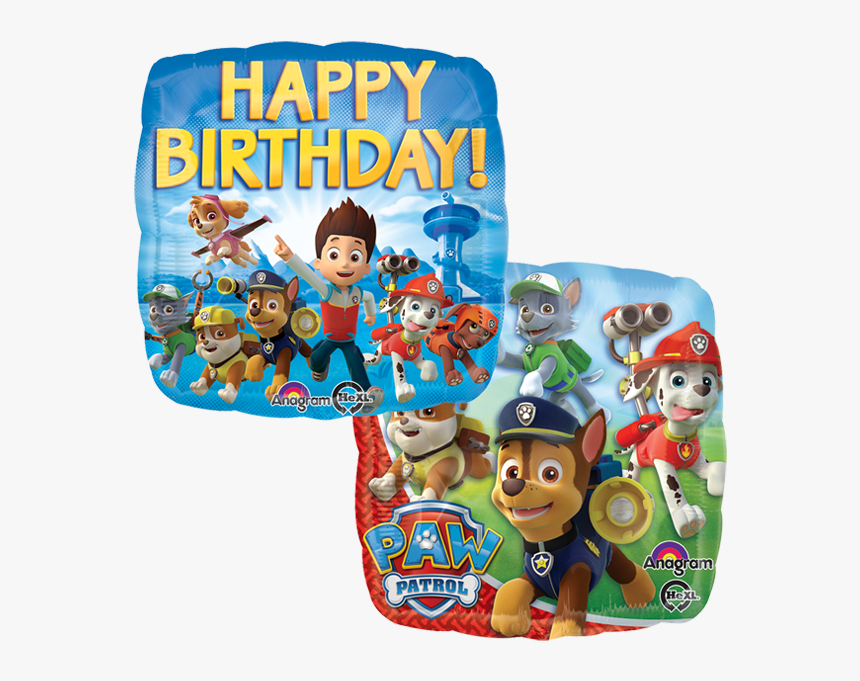Happy Birthday Paw Patrol Printable