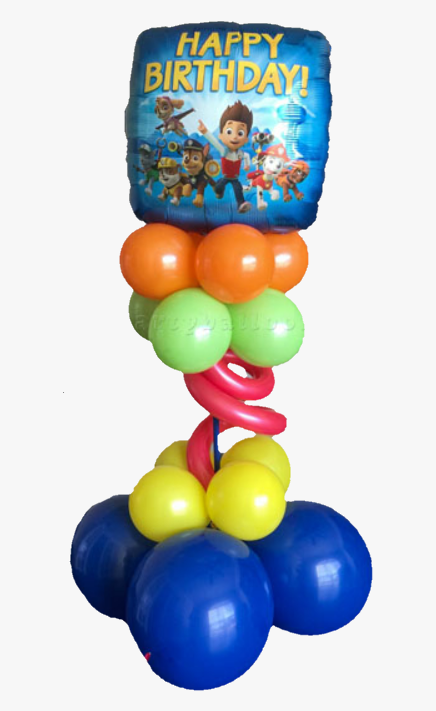 #balloon #happybirthday #birthday #pawpatrol - Balloon, HD Png Download