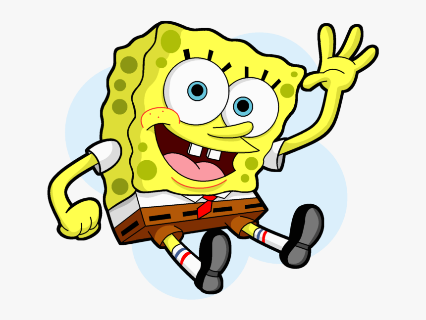 Spongebob Nicktoon Art, HD Png Download