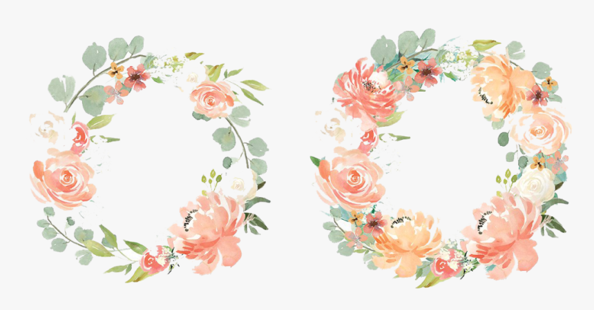 Watercolor Flowers Set Png - Birthday, Transparent Png