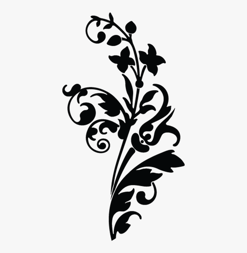 Floral Ornament Png, Transparent Png