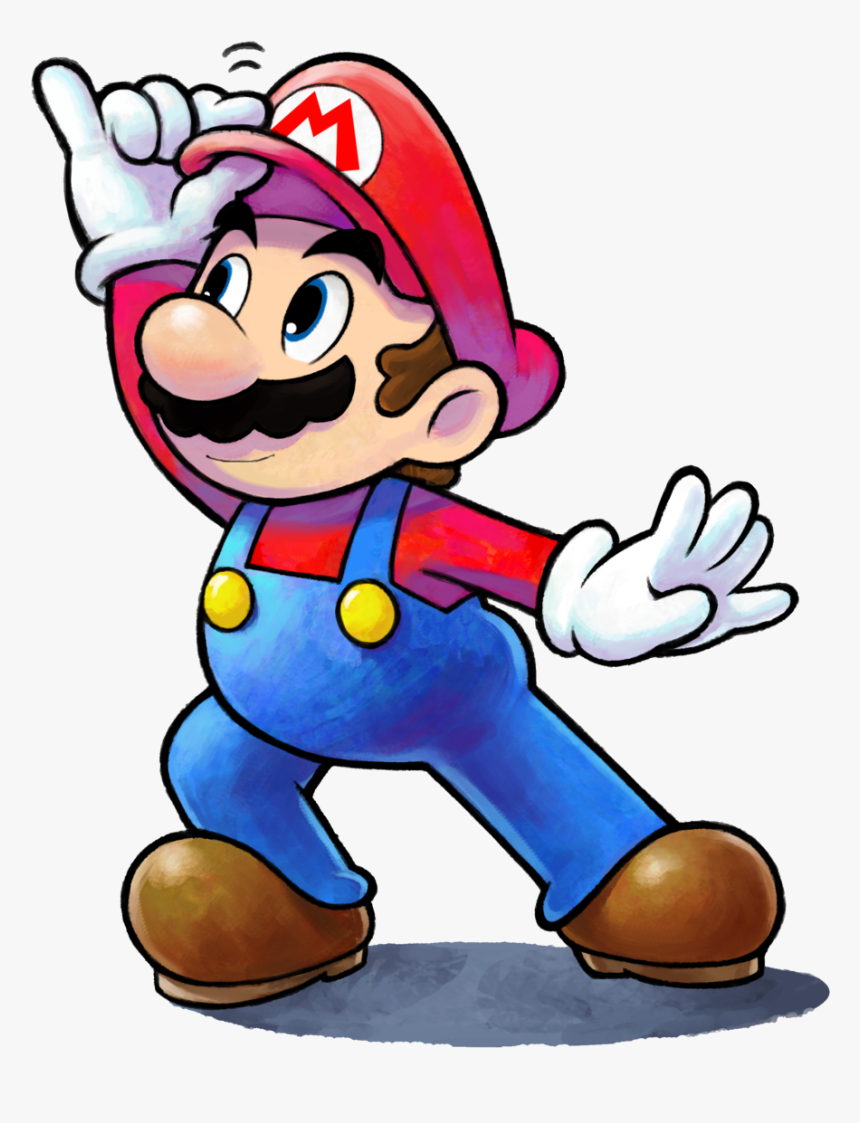 Mario And Luigi Paper Jam Mario, HD Png Download