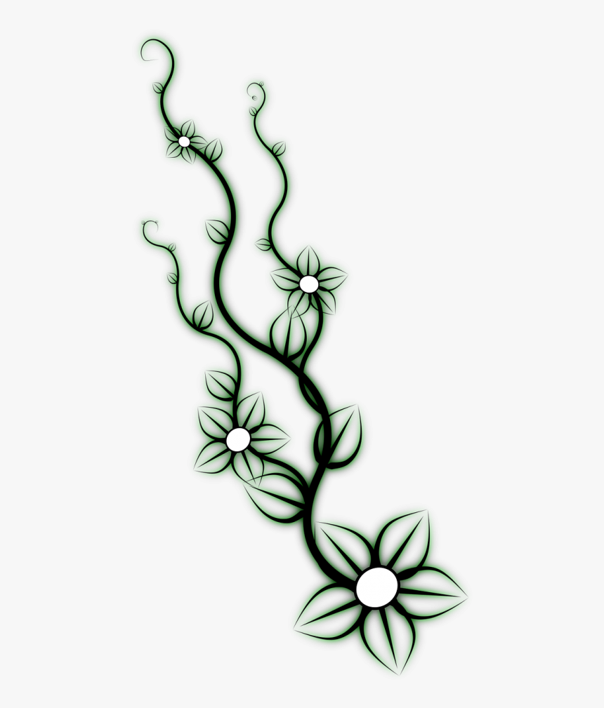 Ornament Flower Leaves - Flower, HD Png Download
