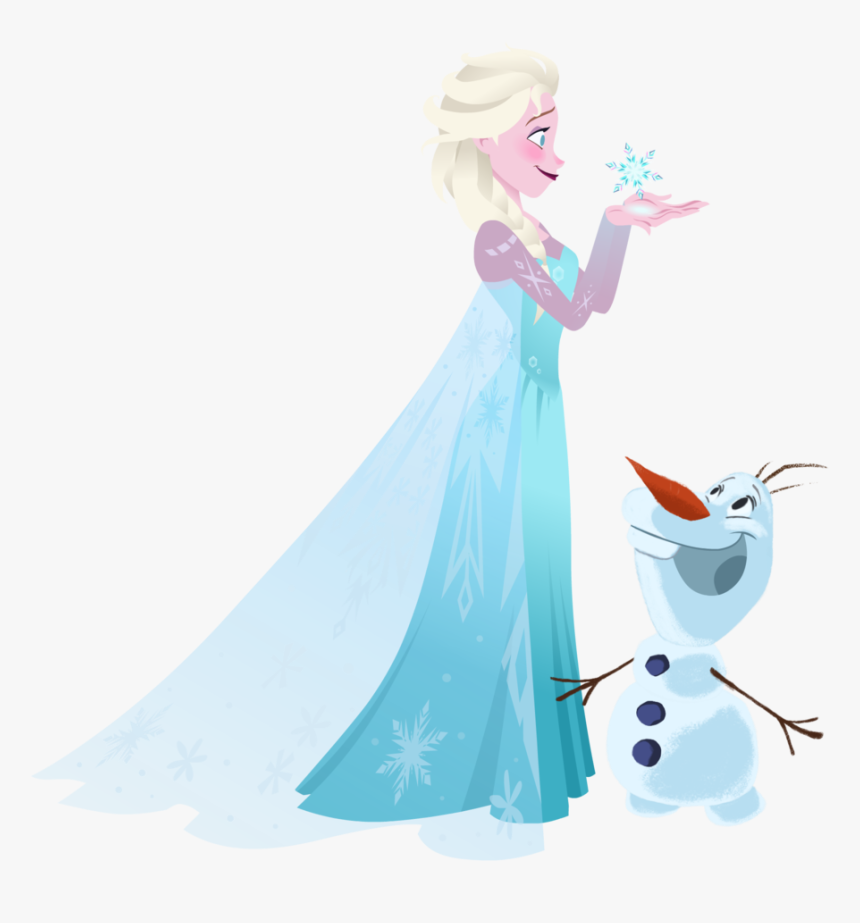 Frozen Holiday Card - Illustration, HD Png Download