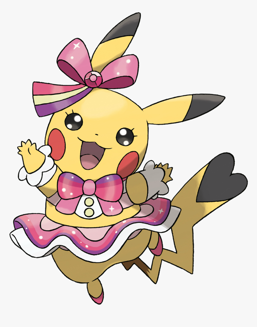 Cute Pop Star Pikachu, HD Png Download