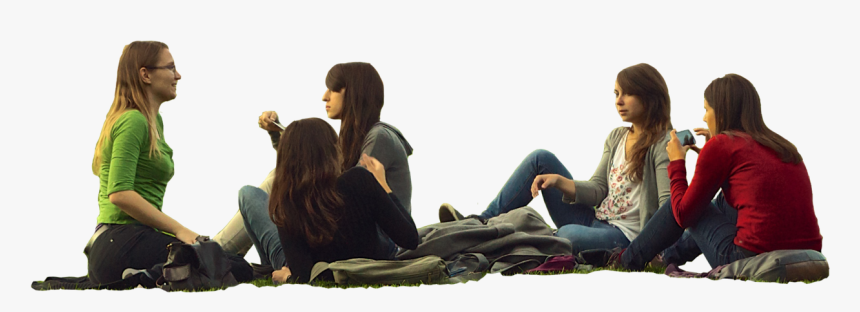 People Sitting At Table Png, Transparent Png