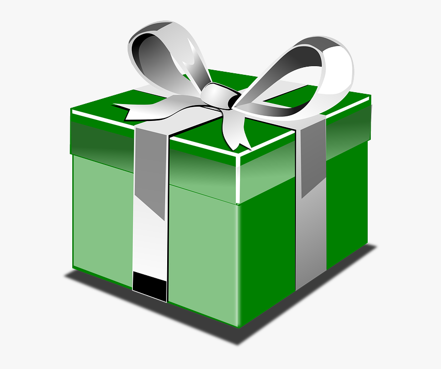 Banner Wrap Around Baseball Clipart Vector Free Library - Christmas Present With No Background, HD Png Download