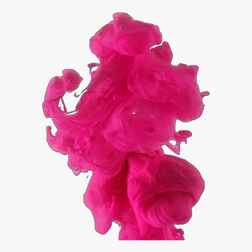 #fire #smoke #decoration #hot #pink #hot - Blue Transparent Smoke Background, HD Png Download