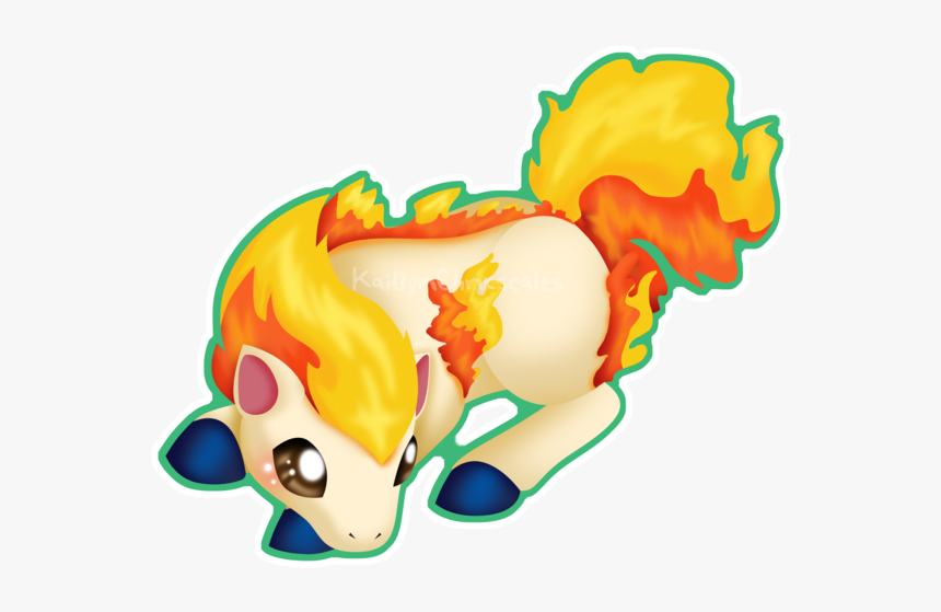 Cute Pokemon Ponyta, HD Png Download