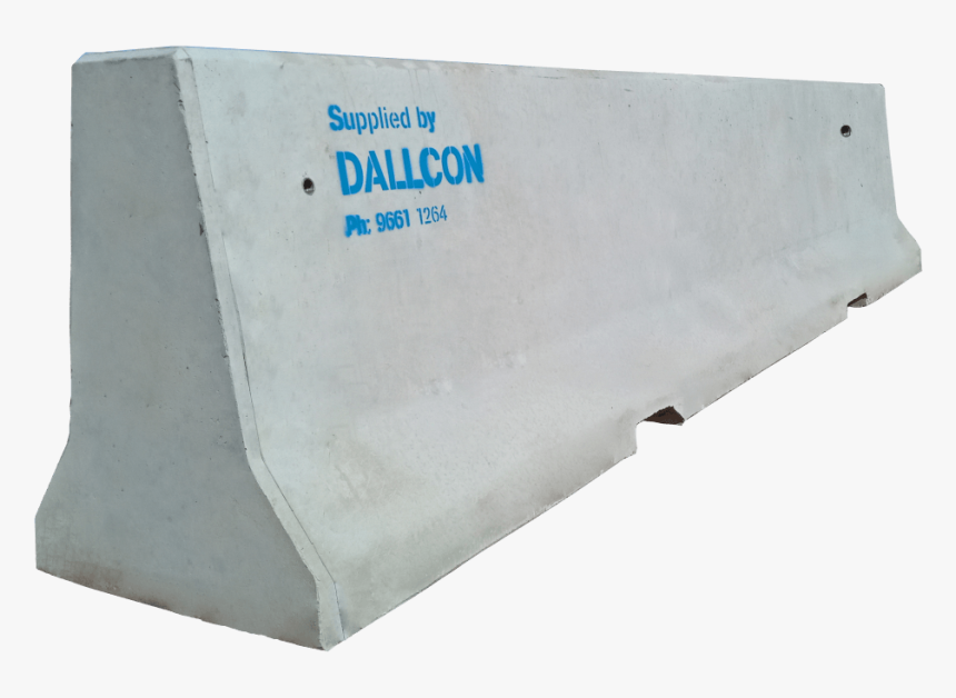Concrete Road Barrier Transparent, HD Png Download
