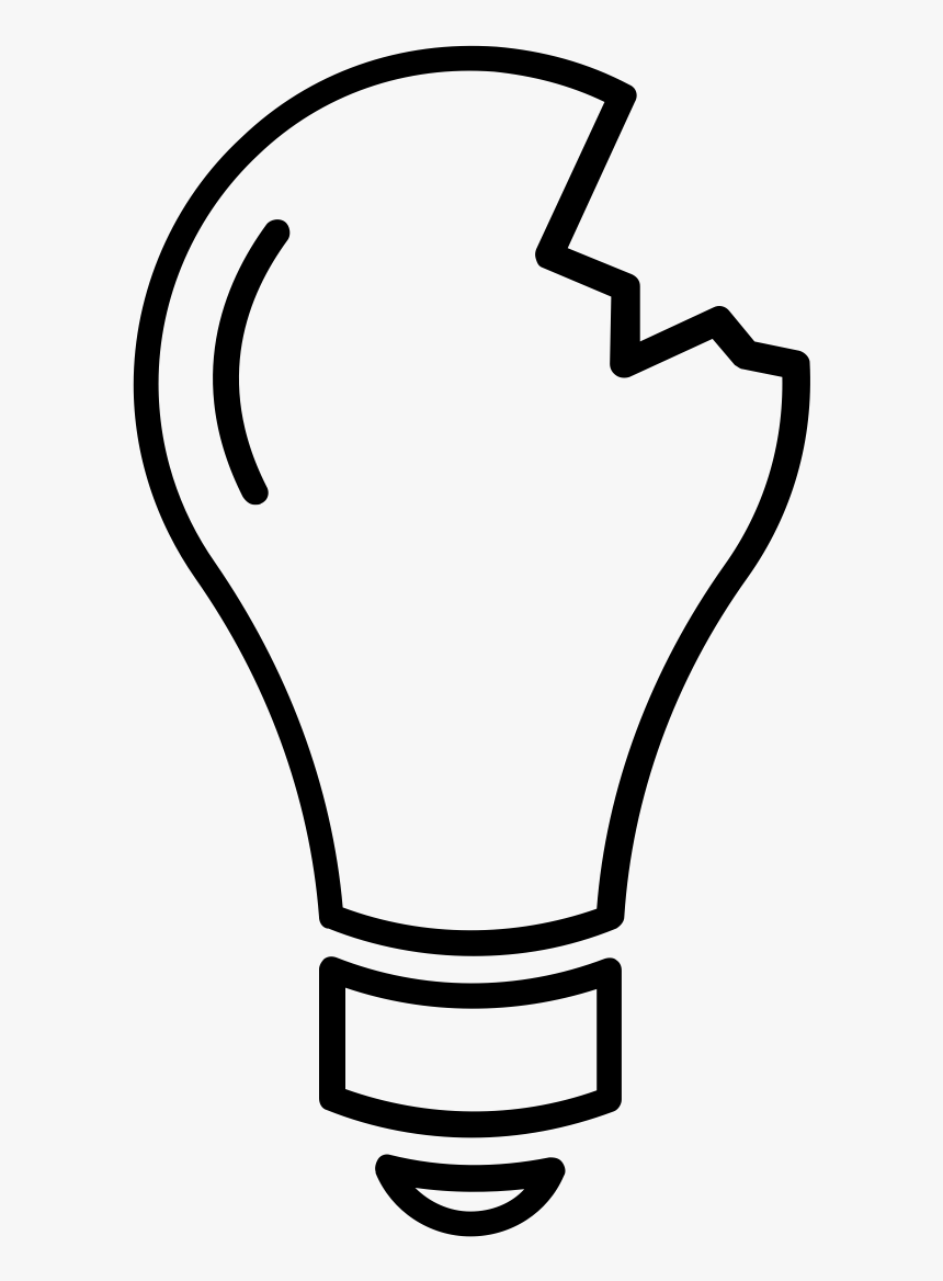 Np Broken Light Bulb 207139 000000 Broken Light Bulb Png Transparent Png Transparent Png Image Pngitem