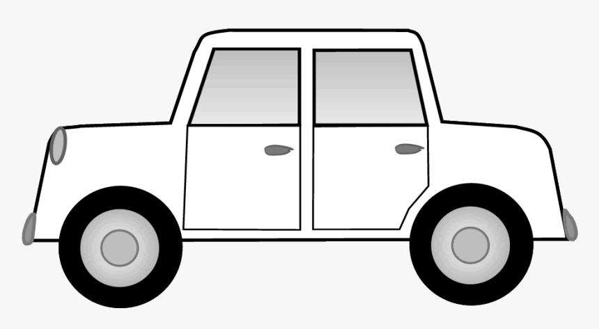 Car Clipart Black And% - Car Clip Art, HD Png Download
