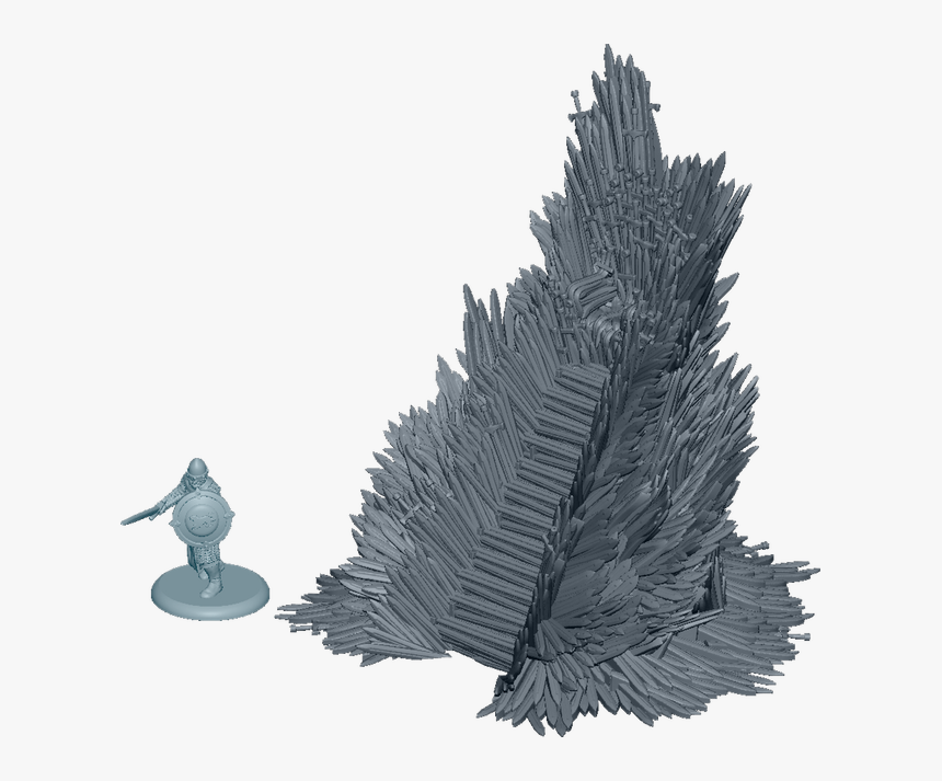 Song Of Ice And Fire Miniatures Iron Throne, HD Png Download