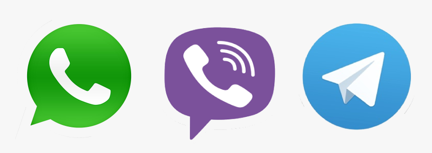 Viber Whatsapp Logo Png, Transparent Png