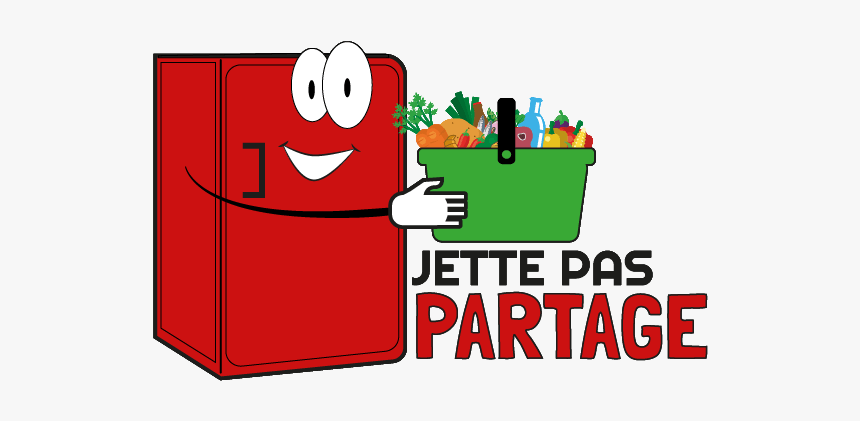 Ne Jetez Plus Et Privilègiez Le Partage - Jette Pas Partage Logo, HD Png Download