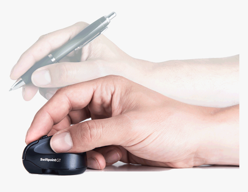 Swiftpoint Gt Mouse Hand Pengrip - Tracpoint Mouse, HD Png Download