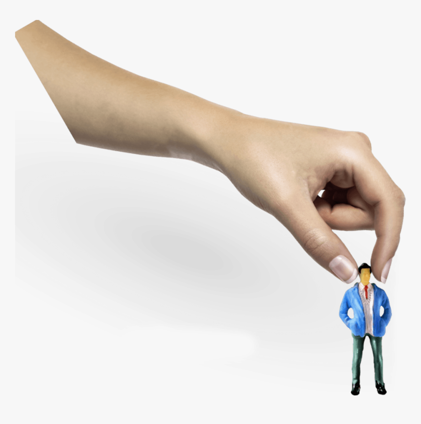 Hand & Person - Toy Instrument, HD Png Download