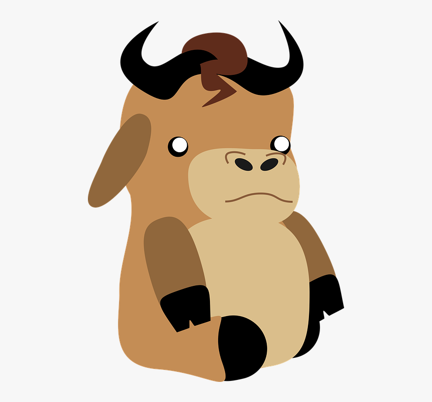 Cartoon Wildebeest, HD Png Download