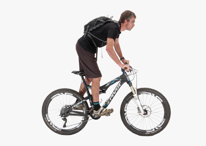 With Shocks Bicycle - Bicycle, HD Png Download