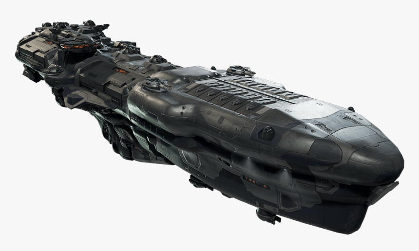 In The Sci Fi Game Dreadnought, You Take The Helm Of - Concept Art Space Battleship, HD Png Download