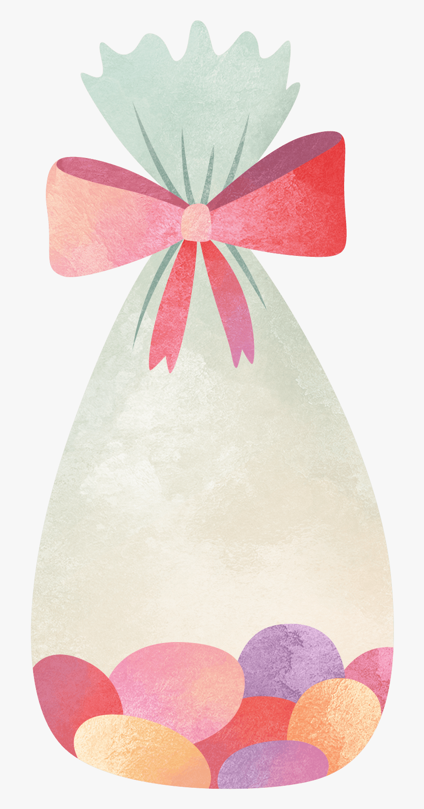 中国风荷花水彩画 - Craft, HD Png Download