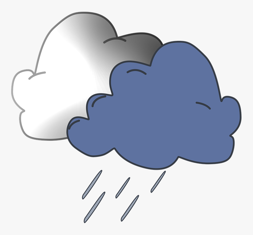 Nimbostratus Drawing, HD Png Download
