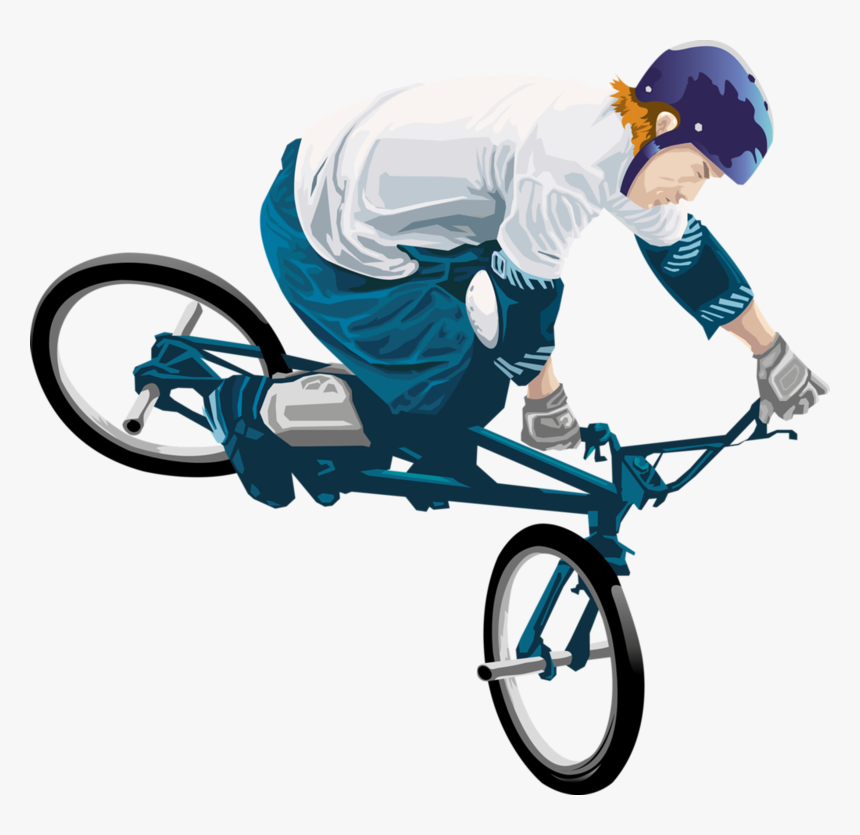 Cycling Cyclist Background Transparent - Bicycle, HD Png Download
