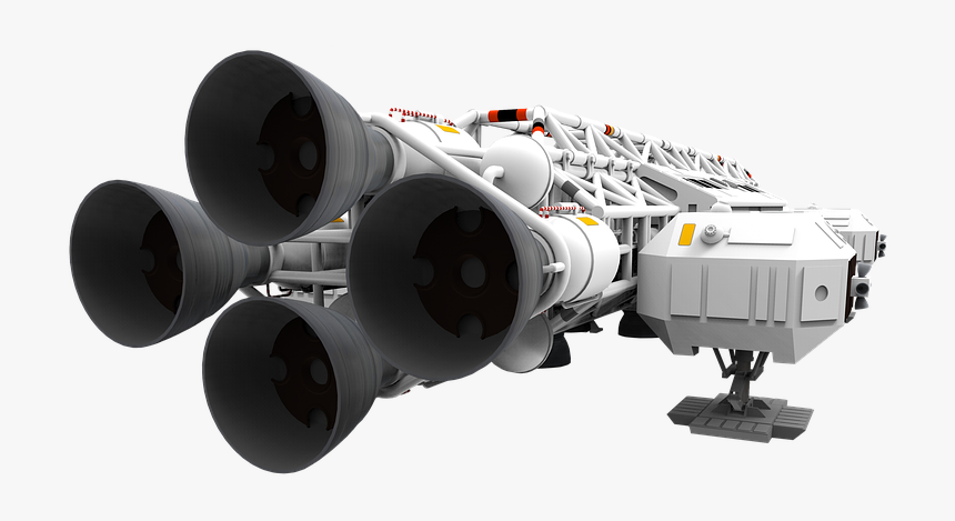 Nave Espacial 3d Png, Transparent Png