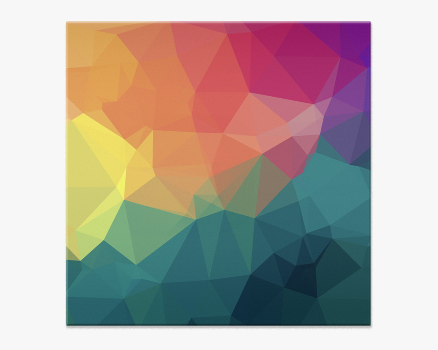 Azulejo Geométrico Color De Allyson Hissashina - Triangle, HD Png Download