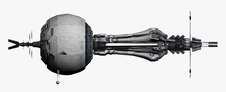 Mass Effect Spaceship Png, Transparent Png