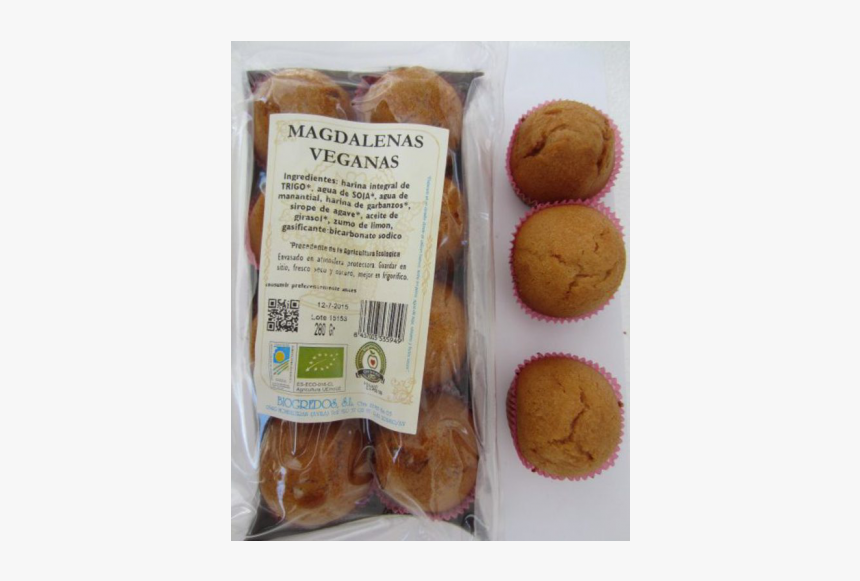 Magdalenas Veganas 8 Uds - Biscotti, HD Png Download
