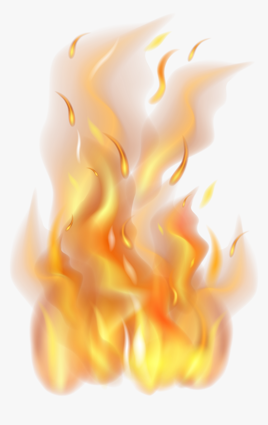 Flames Transparent Png Clip Art Image​ - Flames Png Transparent, Png Download