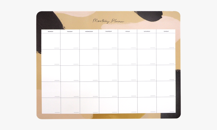 Lou Lou Monthly Desk Planner - Paper, HD Png Download