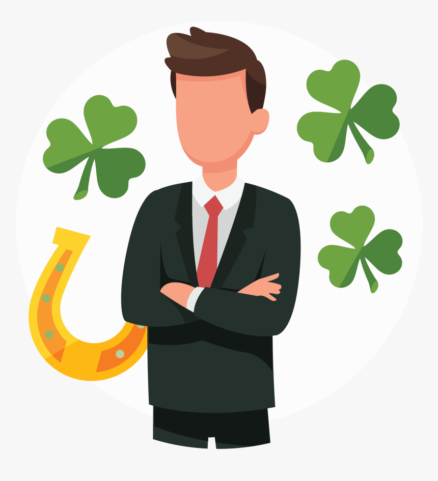 Man Wearing Suit Cartoon, HD Png Download