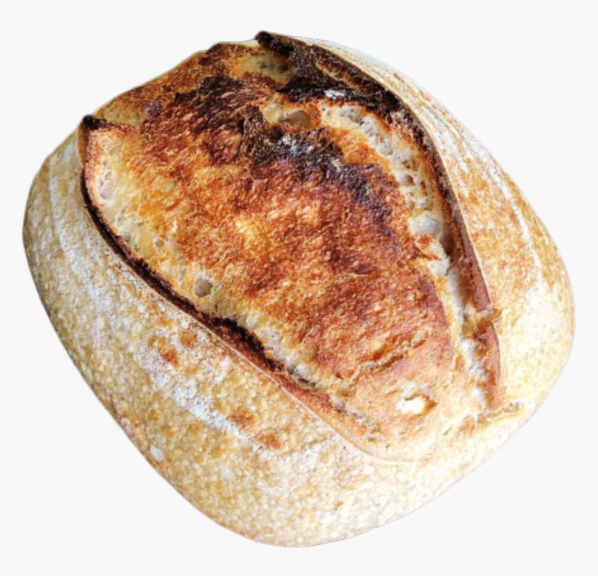 Pan De Trigo Blanco Con Semillas De Lino - Sourdough, HD Png Download