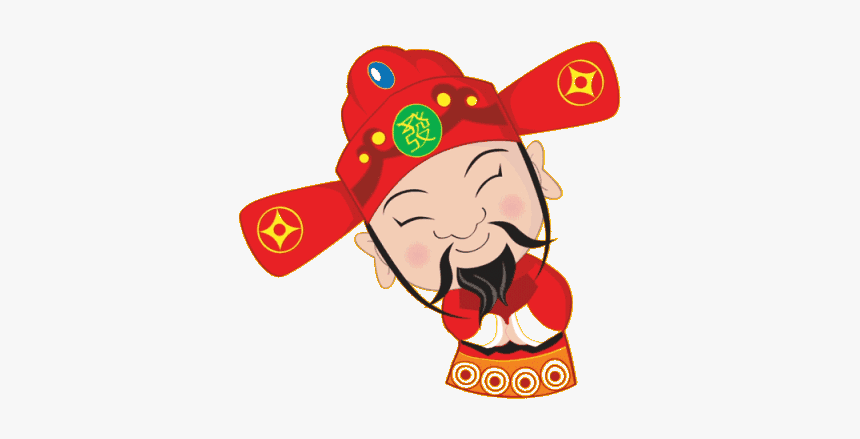 God Of Wealth Gif, HD Png Download