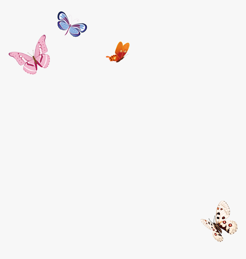 Blue Butterfly Png, Transparent Png
