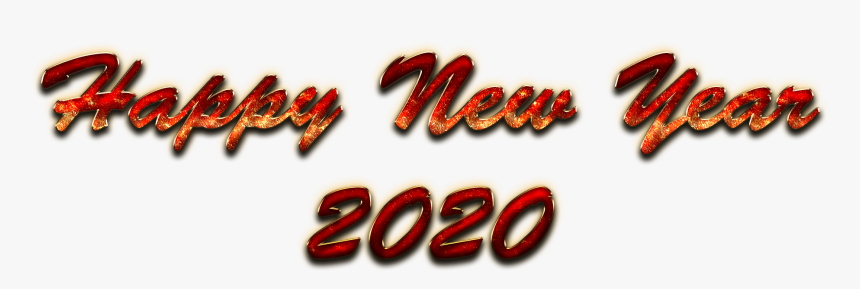 Happy New Year 2020 Png Image - 2020 Happy New Year Png, Transparent Png