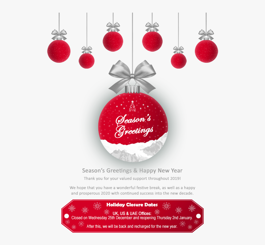 Etl Systems Christmas Opening Hours - Christmas Ornament, HD Png Download