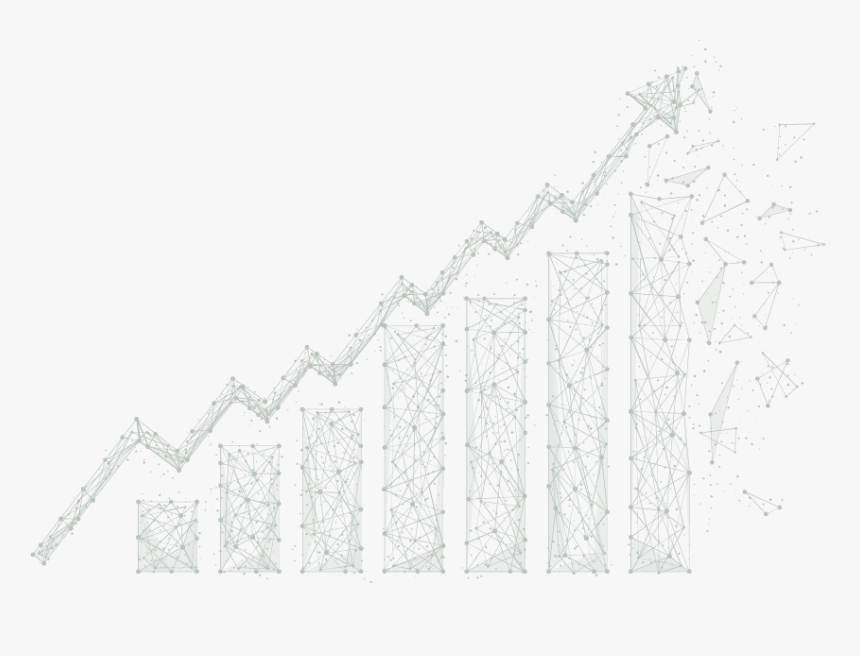 Homepage Finance Graph - Line Art, HD Png Download