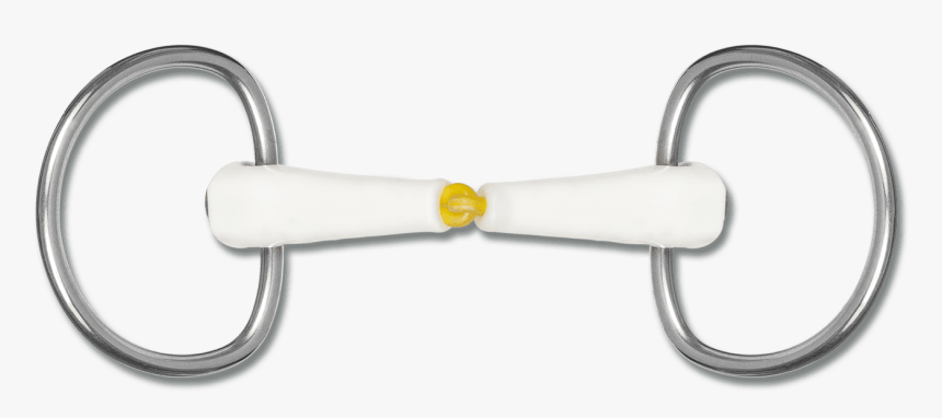 Nathe Snaffle Bit, Single Jointed, Oval Rings 
 Title - Circle, HD Png Download