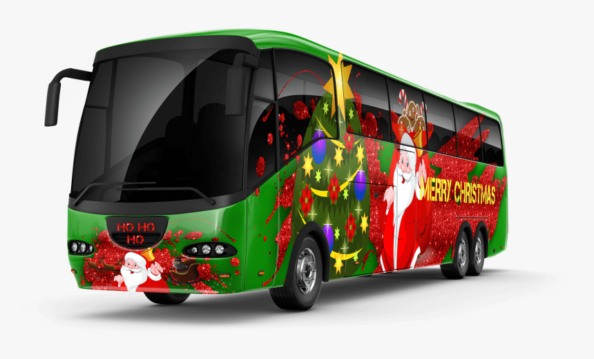 Autobuses Navidad, HD Png Download
