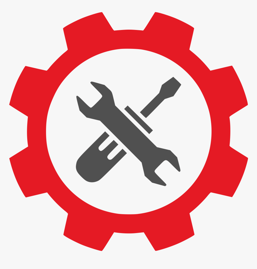 Gps Device Installation Team - Red Transparent Setting Icon, HD Png Download