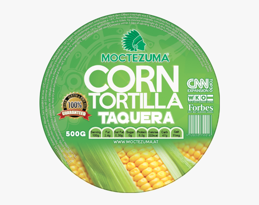 Tortilla Taquera Nixtamalized Corn 500g - Moctezuma Tortilla Rinconera, HD Png Download