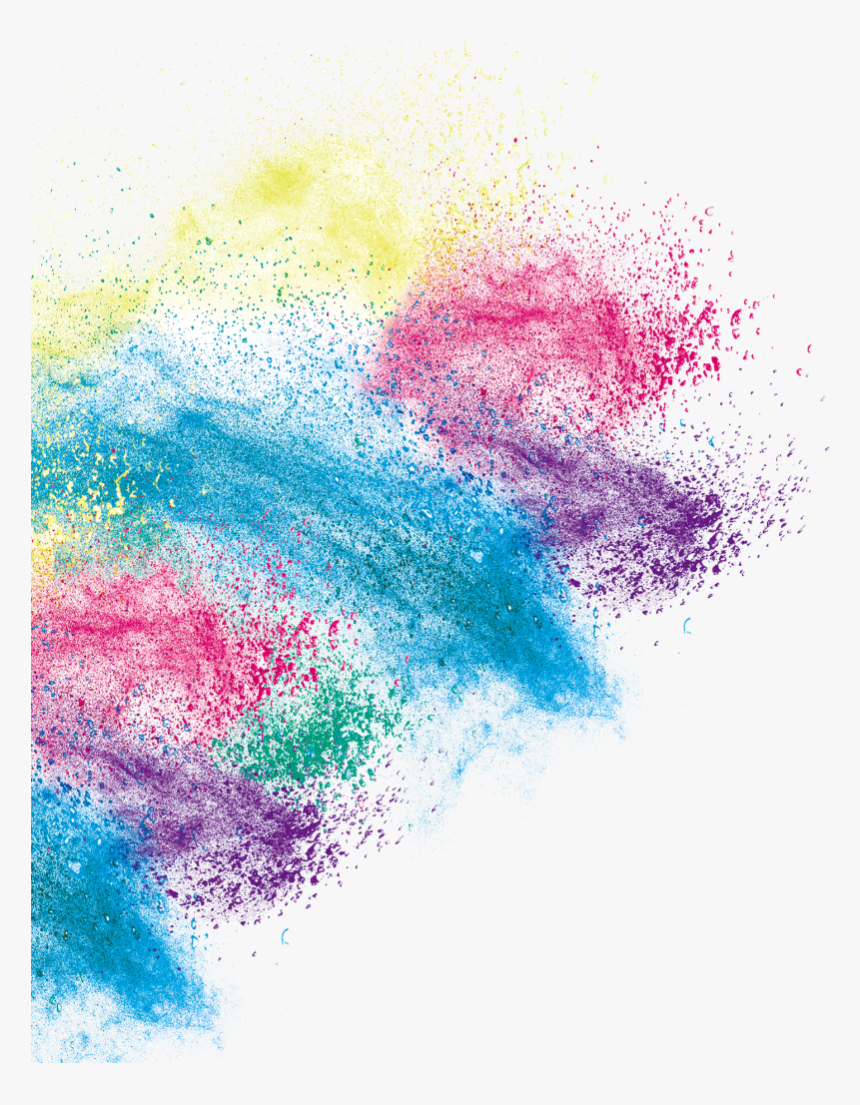 #mq #paint #splash #colorful #watercolor - Colored Powder Png, Transparent Png