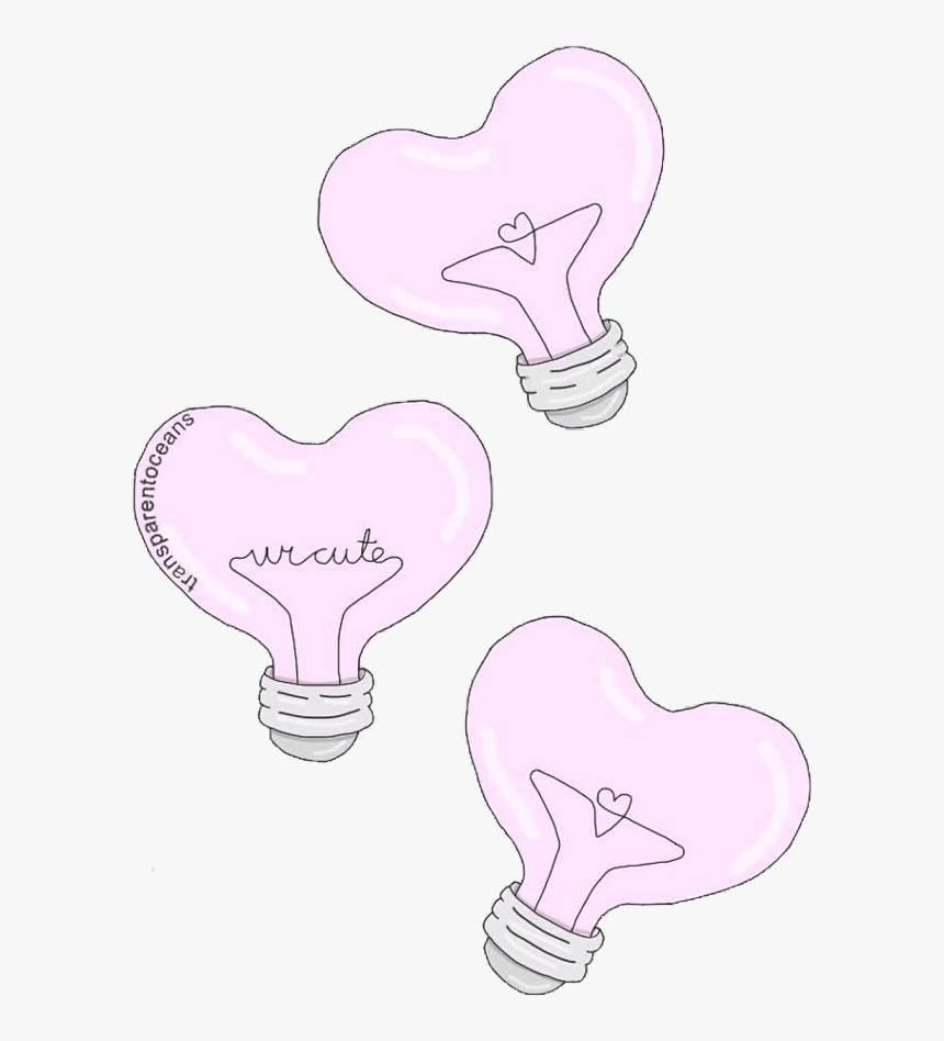 #idea #overlay #heart #hearts #pink #tumblr #freetoedit - Heart, HD Png Download