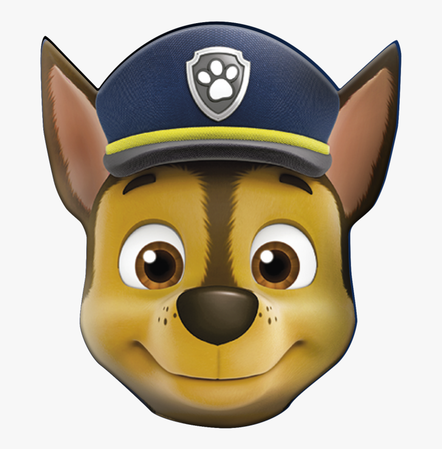 Tvarovaný Dětský Polštář Chase Paw Patrol / Tlapková - Clipart Chase Paw Patrol, HD Png Download