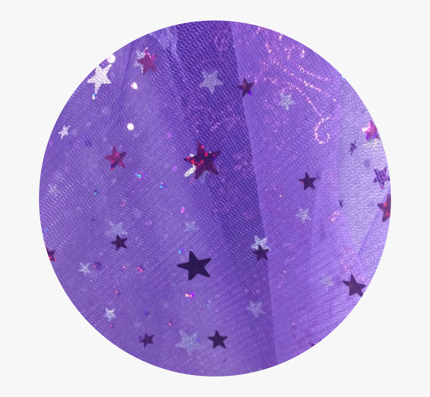 #circlepng #circle #aesthetics #magic #violet #stars - Aesthetic Star Purple, Transparent Png