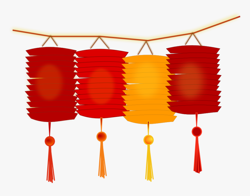 Chinese New Year Png - Japanese Lanterns Clip Art, Transparent Png