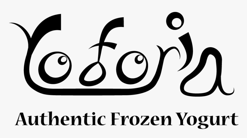 Logo Design By Vukmir For Yoforia Frozen Yogurt - Finger Puppet Templates, HD Png Download